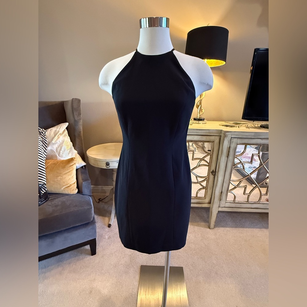 Laundry by Shelli Segal Black Dress (Size 4P)